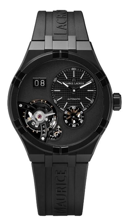 Maurice Lacroix AIKON Master Grand Date Black AI6118-DLB0B-330-2 Replica Watch